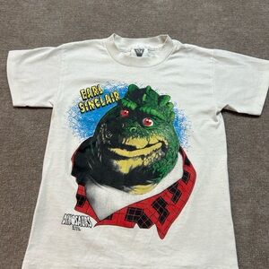 Dinosaurs Kids Short Sleeve Tee - White